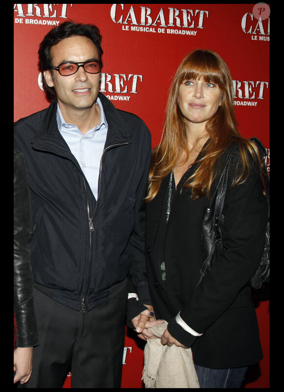 Anthony Delon et son épouse Sophie à la première de Cabaret en octobre 2011