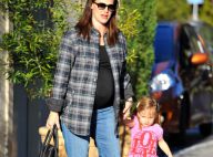 Jennifer Garner, enceinte, et sa petite Seraphina débordent d'amour