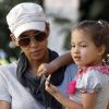 Halle Berry et son adorable fillette Nahla à la sortie de l'école le 5 janvier 2012