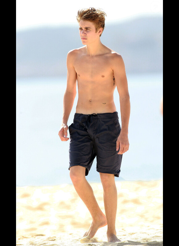 Justin Bieber, à Cabo San Lucas au Mexique, le samedi 7 janvier 2012.