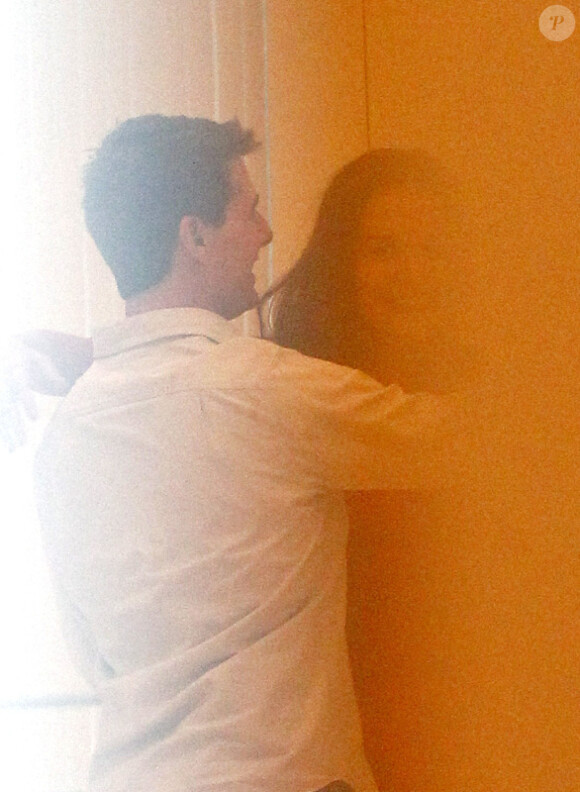 Katie Holmes et Tom Cruise très amoureux lors d'un cours de danse à New York le 30 décembre 2011
