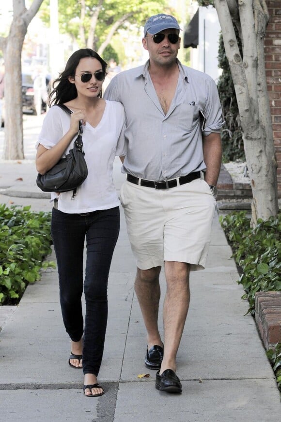 Billy Zane et sa compagne Jasmina, le 20 juillet 2010 à Beverly Hills