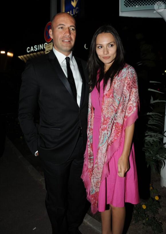 Billy Zane et sa compagne Jasmina, le 19 mai 2010 à Cannes