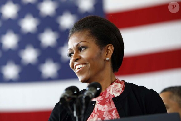 Michelle Obama à Fort Bragg (Caroline du Nord), le 14 décembre 2011.