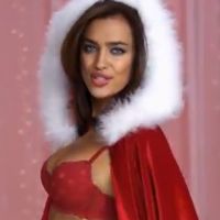 Irina Shayk en mère Noël se trémousse rien que pour vous