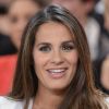 Elisa Tovati, enceinte, sur le plateau de Vivement Dimanche spécial La vérité si je mens ! 3, diffusé le 15 janvier 2012