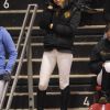 Charlotte Casiraghi à Bâle, en Suisse, le 13 janvier 2012 pour un jumping international. Quelques jours plus tard, fatiguée d'être harcelée par les paparazzi, Charlotte Casiraghi passe à l'offensive en justice, pour ne pas vivre le même enfer que Lady Di.