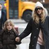 Sarah Jessica Parker et son fils James à New York, le 17 janvier 2012.
