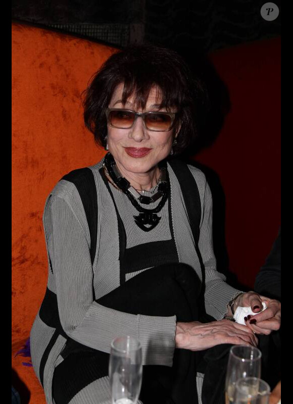 Judith Magre à Paris en novembre 2011