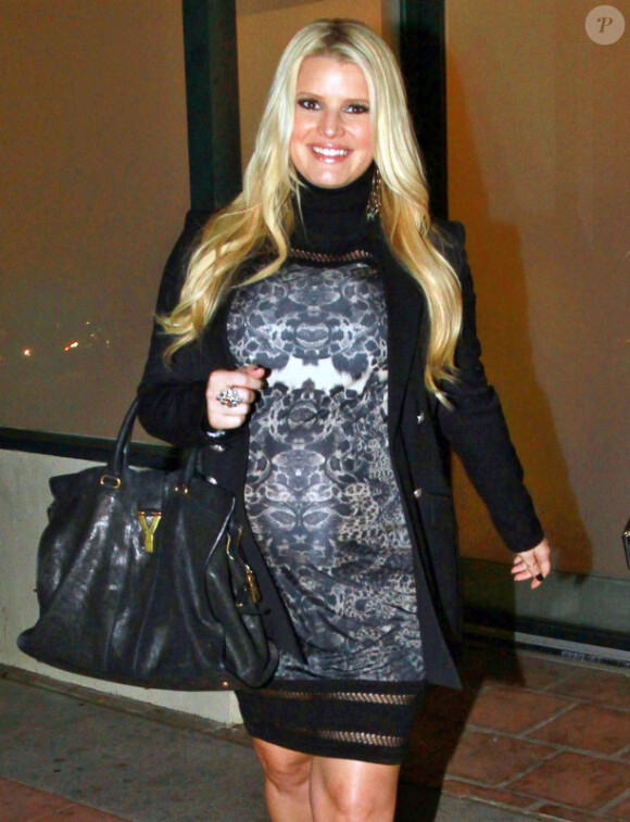 Jessica Simpson à Los Angeles, le 18 janvier 2012.