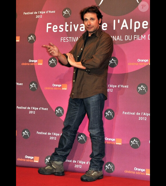 Bruno Salomone lors de la projection du film La Clinique de l'amour du festival de l'Alpe d'Huez le 18 janvier 2012