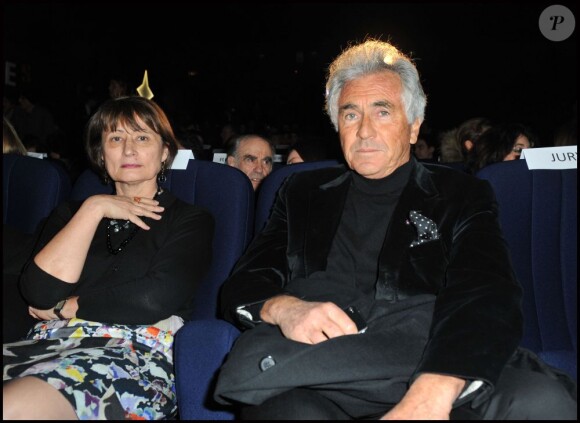 Catherine Millet et Jean-Paul Enthoven lors de la remise du prix Saint-Germain à Paris le 18 janvier 2012
 