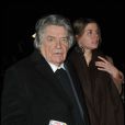  Jean-Pierre Mocky et sa fille lors de la remise du prix Saint-Germain à Paris le 18 janvier 2012 
 &nbsp; 