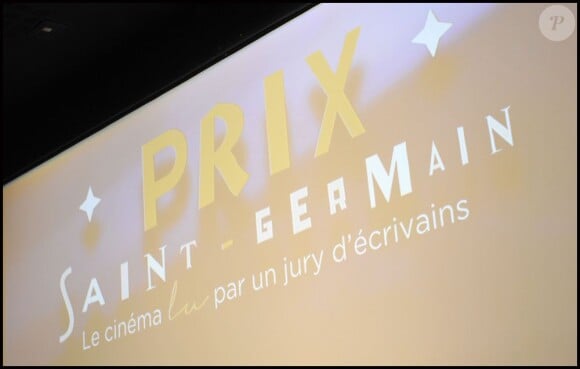 Remise du prix Saint-Germainà Paris le 18 janvier 2012
 