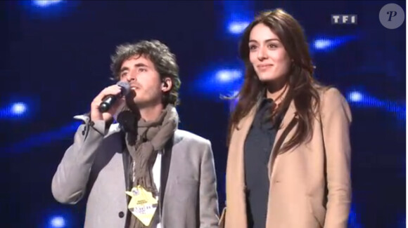 Mickaël Miro et Sofia Essaïdi lors des répétitions pour les NRJ Music Awards, le 28 janvier sur TF1
