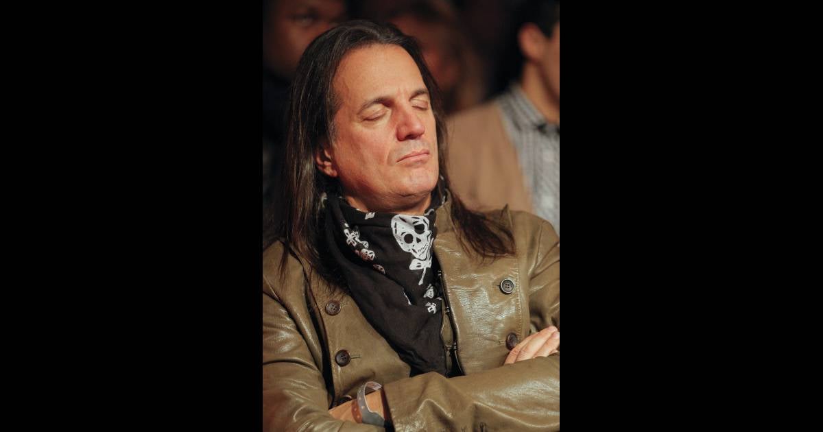 Francis Lalanne le 1er février à la salle Wagram pour la rencontre de boxe entre le Paris United