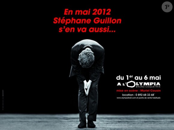 En mai 2012, Stéphane Guillon s'en va aussi... L'affiche de la discorde.