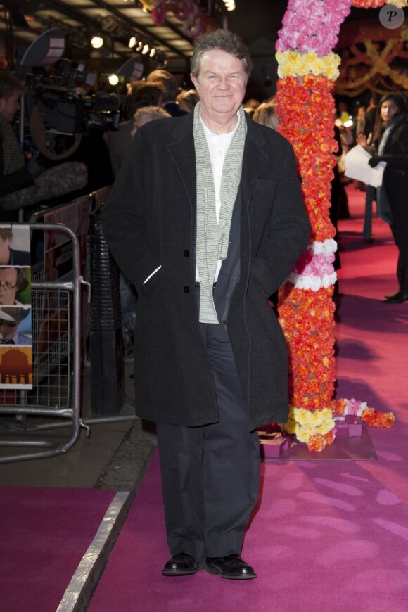 Le réalisateur John Madden à l'avant-première du film Indian Palace à Londres, le 7 février 2012.
