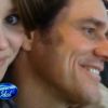 Image d'archives de Jane et son père Jim Carrey dévoilée dans American Idol. Casting diffusé le 22 janvier 2012 sur la Fox.