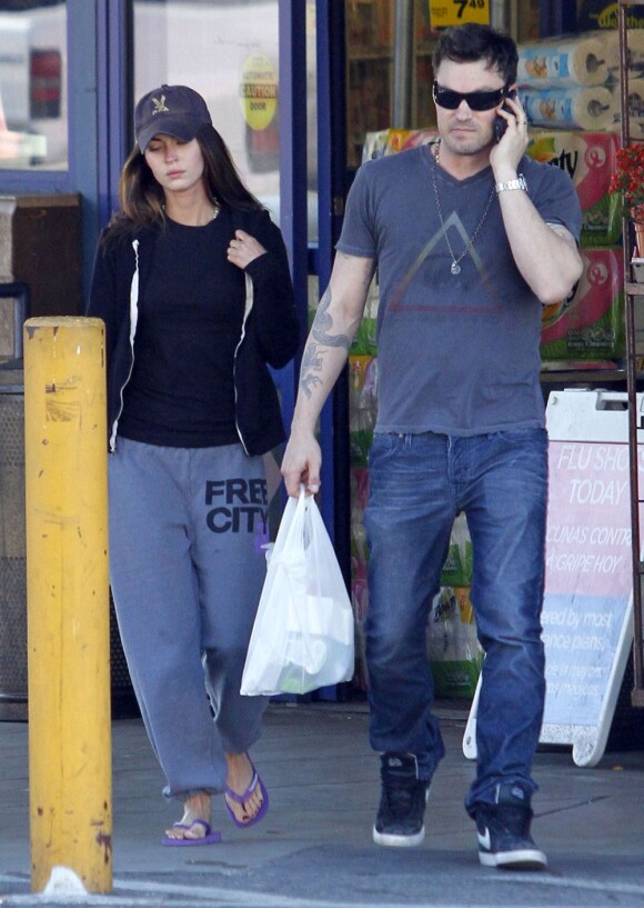 Megan Fox et son époux Brian Austin Green