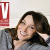 Carla Bruni-Sarkozy en couverture de TV Mag (en kiosques le 17 février 2012)