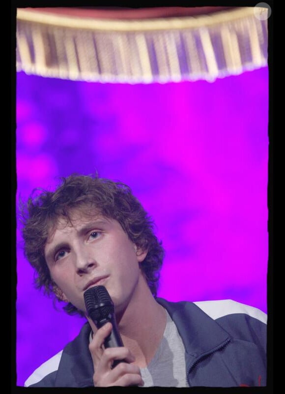 Baptiste Lecaplain en janvier 2010 au Comedy Club