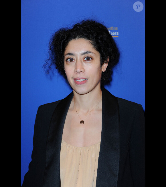 Naidra Ayadi au Dîner des producteurs, à Paris le 20 février 2012.