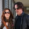 Kate Walsh et son compagnon Chris Case à Los Angeles, le 4 février 2012.
