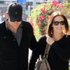 Emily Blunt et John Krasinski vont déjeuner dans un restaurant à Los Angeles, le 21 février 2012
 