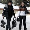 Louis de Bourbon et son épouse Margarita passent des vacances en famille aux sports d'hiver (photo : 16 février 2012), à Baqueira Beret, la station attitrée des royaux espagnols dans les Pyrénées.