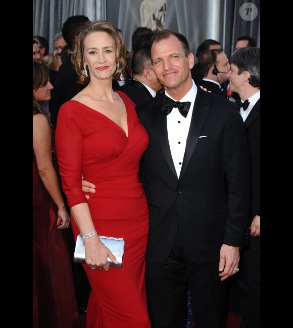 Janet McTeer et Joe Colman à la cérémonie des Oscars, le 26 février 2012.
