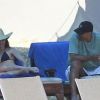 Eliza Dushku et Rick Fox profitent de Cabo San Lucas, le 16 février 2012