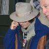 Johnny Depp à New York, le 27 février 2012.