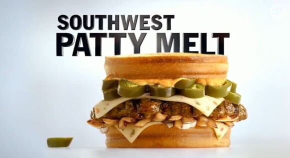 Le Southwest Patty Melt par Carl's Jr. & Hardee's.