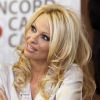 Pamela Anderson le 5 mars 2012 au casino Concord Card de Vienne en Autriche
