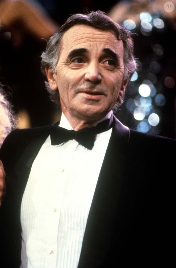 Charles Aznavour en Hambourg en 1987.