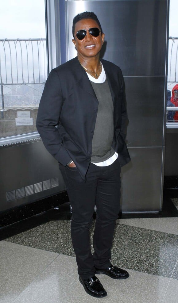 Jermaine Jackson à New York, le 20 septembre 2011.