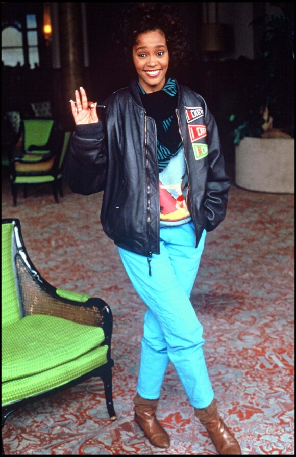Whitney Houston à Montreux, le 25 février 1987.