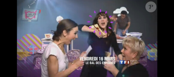 Mimie Mathy, Zaz et Claire Keim vous invitent à suivre le Bal des Enfoirés, le 16 mars 2012 sur TF1