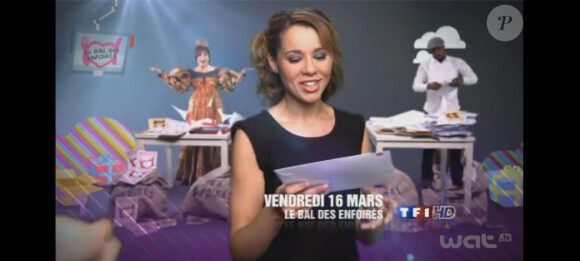 Chimène Badi vous invite à suivre le Bal des Enfoirés, le 16 mars 2012 sur TF1