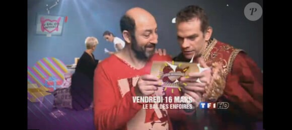 Kad Merad et Garou vous invitent à suivre le Bal des Enfoirés, le 16 mars 2012 sur TF1