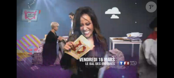 Amel Bent vous invite à suivre le Bal des Enfoirés, le 16 mars 2012 sur TF1