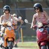 Vanessa Hudgens sur le tournage de Spring Breakers, à Tempa en Floride, le 29 février 2012.