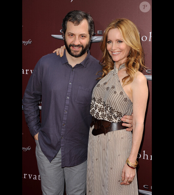 Leslie Mann et Judd Apatow à la soirée John Varvatos Annual Stuart House Benefit à Los Angeles, le 11 mars 2012.