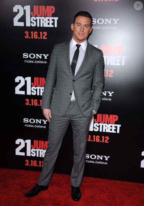Channing Tatum à l'avant-première du film 21 Jump Street, à Los Angeles le 13 mars 2012