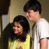 Selena Gomez lors du tournage du film Spring Breakers le 14 mars 2012 à St Petersburg en Floride 