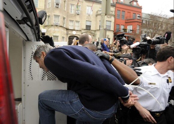 George Clooney arrêté à Washington le 16 mars 2012