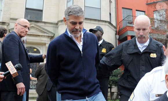George Clooney arrêté à Washington le 16 mars 2012