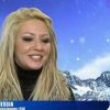 Tressia est ravie du départ de Kelly sur W9 le jeudi 15 mars 2012 dans Les Ch'tis font du ski 