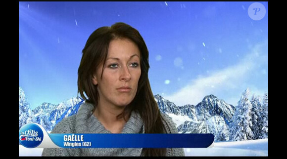 Gaëlle est heureuse que Kelly quitte l'aventure sur W9 le jeudi 15 mars 2012 dans Les Ch'tis font du ski